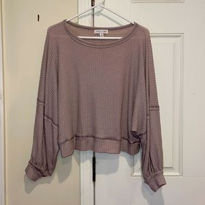 Pale Pink She + Sky Sweater